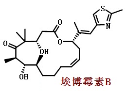 埃博霉素B结构式